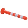 Plastic traffic control bollards 75 cm 5 units by vidaXL, Parking signs and fords - Ref: Foro24-142829, Price: 106,93 €, Disc...