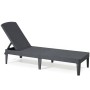 Keter Jaipur Lounger Graphite Color 235162 by , Loungers - Ref: Foro24-420017, Price: 87,59 €, Discount: %