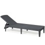 Keter Jaipur Lounger Graphite Color 235162 by , Loungers - Ref: Foro24-420017, Price: 87,59 €, Discount: %