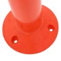 Bolardos de control de tráfico plástico 75 cm 2 unidades de vidaXL, Señales de estacionamiento y vados - Ref: Foro24-142828, ...