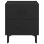 Black nightstand 40x35x47.5 cm by vidaXL, Nightstands - Ref: Foro24-811990, Price: 55,19 €, Discount: %