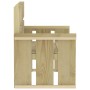 Garden dining set 4 pieces impregnated pine wood by , Garden sets - Ref: Foro24-3096612, Price: 374,99 €, Discount: %