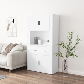 Tall white plywood sideboard by , Sideboards - Ref: Foro24-3185367, Price: 170,99 €, Discount: %