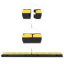 Protective cable ramps 2 units 1 channel rubber 100 cm by vidaXL, Road and traffic signs - Ref: Foro24-142833, Price: 68,78 €...