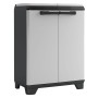 Keter Split Premium recycling cabinet gray and black 92 cm by , Lockers and storage cabinets - Ref: Foro24-445042, Price: 92,...