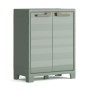 Keter Low Garden Storage Cabinet Planet Jade Gray by , Lockers and storage cabinets - Ref: Foro24-445040, Price: 136,42 €, Di...