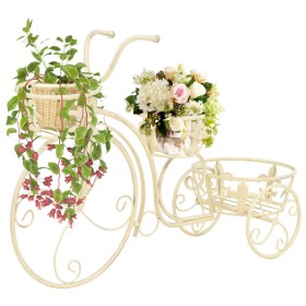 Soporte de plantas con forma de bicicleta metal estilo vintage de vidaXL, Soportes para macetas - Ref: Foro24-245931, Precio:...