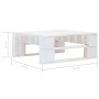 Pallet furniture 6 pieces and white impregnated pine wood cushions by , Garden sets - Ref: Foro24-3067007, Price: 552,76 €, D...