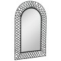 Arched wall mirror 50x80 cm black by vidaXL, Mirrors - Ref: Foro24-245919, Price: 57,99 €, Discount: %