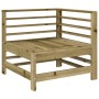 Garden furniture set 8 pieces impregnated pine wood by , Garden sets - Ref: Foro24-3186584, Price: 464,53 €, Discount: %