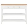 MDF sideboard 110x35x80 cm white by , Sideboards - Ref: Foro24-280029, Price: 149,46 €, Discount: %