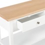 MDF sideboard 110x35x80 cm white by , Sideboards - Ref: Foro24-280029, Price: 149,46 €, Discount: %