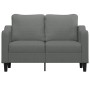 2-seater sofa in dark gray fabric 120 cm by , Sofas - Ref: Foro24-359352, Price: 220,35 €, Discount: %