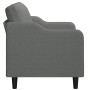 2-seater sofa in dark gray fabric 120 cm by , Sofas - Ref: Foro24-359352, Price: 220,35 €, Discount: %