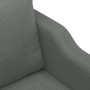 2-seater sofa in dark gray fabric 120 cm by , Sofas - Ref: Foro24-359352, Price: 220,35 €, Discount: %