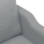 3-seater sofa in light gray fabric 180 cm by , Sofas - Ref: Foro24-359367, Price: 309,82 €, Discount: %