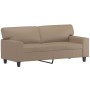 2-seater sofa in cappuccino-colored synthetic leather 140 cm by , Sofas - Ref: Foro24-359421, Price: 253,39 €, Discount: %