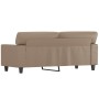 2-seater sofa in cappuccino-colored synthetic leather 140 cm by , Sofas - Ref: Foro24-359421, Price: 253,39 €, Discount: %