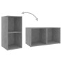 Muebles de salón 2 piezas madera ingeniería gris hormigón de , Muebles TV - Ref: Foro24-3079947, Precio: 74,64 €, Descuento: %