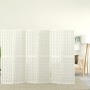 Biombo plegable con 6 paneles estilo japonés blanco 240x170 cm de , Divisores de ambientes - Ref: Foro24-352090, Precio: 217,...