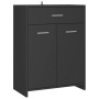 Gray plywood bathroom cabinet 60x33x80 cm by , Bathroom furniture - Ref: Foro24-805026, Price: 89,60 €, Discount: %