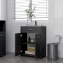 Gray plywood bathroom cabinet 60x33x80 cm by , Bathroom furniture - Ref: Foro24-805026, Price: 89,60 €, Discount: %