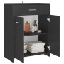 Gray plywood bathroom cabinet 60x33x80 cm by , Bathroom furniture - Ref: Foro24-805026, Price: 89,60 €, Discount: %