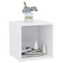 White plywood TV cabinet 37x35x37 cm by , TV Furniture - Ref: Foro24-805498, Price: 24,99 €, Discount: %