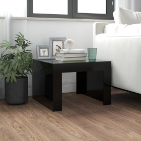 Black plywood coffee table 50x50x35 cm by , Coffee table - Ref: Foro24-808550, Price: 45,45 €, Discount: %