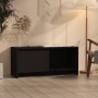 Mueble para TV madera contrachapada negro 90x35x40 cm de , Muebles TV - Ref: Foro24-809783, Precio: 63,00 €, Descuento: %