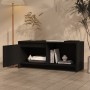 Mueble para TV madera contrachapada negro 90x35x40 cm de , Muebles TV - Ref: Foro24-809783, Precio: 63,00 €, Descuento: %