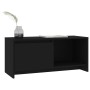 Mueble para TV madera contrachapada negro 90x35x40 cm de , Muebles TV - Ref: Foro24-809783, Precio: 63,00 €, Descuento: %