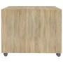 Mesa de centro madera de ingeniería roble Sonoma 55x55x40 cm de , Mesas de centro - Ref: Foro24-810929, Precio: 69,88 €, Desc...