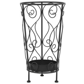 Paragüero estilo vintage metal 26x46 cm negro de vidaXL, Paragüeros - Ref: Foro24-245932, Precio: 43,69 €, Descuento: %