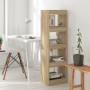 Shelving/space divider Sonoma oak color 40x30x135 cm by , Bookcases and shelves - Ref: Foro24-811622, Price: 60,94 €, Discoun...