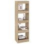 Shelving/space divider Sonoma oak color 40x30x135 cm by , Bookcases and shelves - Ref: Foro24-811622, Price: 60,94 €, Discoun...