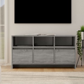 Sonoma gray engineered wood TV cabinet 102x37.5x52.5 cm by , TV Furniture - Ref: Foro24-813024, Price: 95,99 €, Discount: %