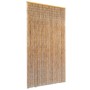 Bamboo door curtain against insects 100x220 cm by , Mosquito nets for windows - Ref: Foro24-43723, Price: 68,14 €, Discount: %