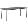 Juego de comedor para jardín 9 piezas acero gris oscuro de , Conjuntos de jardín - Ref: Foro24-46633, Precio: 610,46 €, Descu...