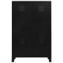 Armario industrial de acero negro 90x40x140 cm de , Armarios roperos - Ref: Foro24-145357, Precio: 387,14 €, Descuento: %