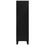 Armario industrial de acero negro 90x40x140 cm de , Armarios roperos - Ref: Foro24-145357, Precio: 387,14 €, Descuento: %