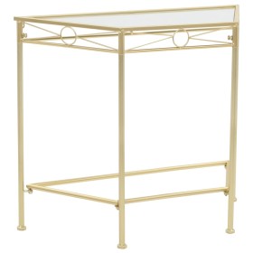 Vintage style metal side table 87x34x73 cm gold by vidaXL, Side tables - Ref: Foro24-245934, Price: 82,99 €, Discount: %