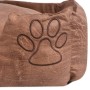 Dog bed with PU artificial leather cushion size S beige by , Beds for dogs - Ref: Foro24-170425, Price: 20,34 €, Discount: %