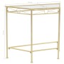 Mesa auxiliar de estilo vintage metal 87x34x73 cm dorada de vidaXL, Mesas auxiliares - Ref: Foro24-245934, Precio: 85,85 €, D...