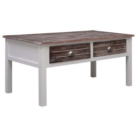 Brown wooden coffee table 100x50x45 cm by , Coffee table - Ref: Foro24-284134, Price: 149,99 €, Discount: %