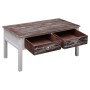 Mesa de centro de madera marrón 100x50x45 cm de , Mesas de centro - Ref: Foro24-284134, Precio: 149,99 €, Descuento: %