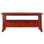 Mesa de centro clásica madera maciza caoba marrón 90x50x40 cm de , Mesas de centro - Ref: Foro24-288871, Precio: 165,89 €, De...