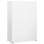 Aktenschrank aus weißem Stahl, 90 x 46 x 134 cm von , Aktenschränke - Ref: Foro24-336294, Preis: 437,39 €, Rabatt: %