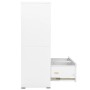 Armario archivador de acero blanco 90x46x134 cm de , Armarios archivadores - Ref: Foro24-336294, Precio: 438,99 €, Descuento: %