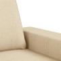 3-piece sofa set in cream fabric by , Sofas - Ref: Foro24-3201868, Price: 754,34 €, Discount: %